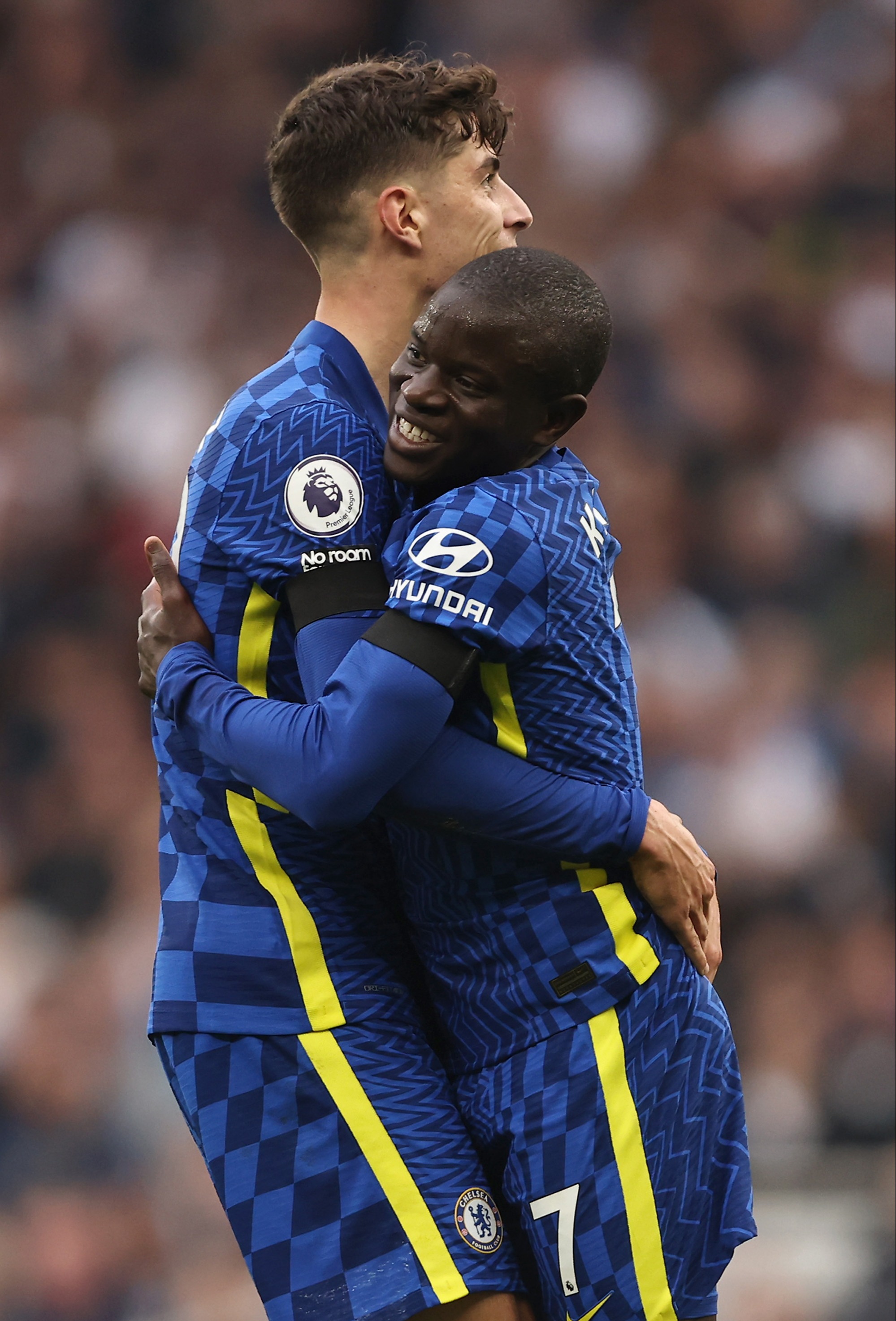 The Chelsea star also hailed N'Golo Kante for being a 'good' person