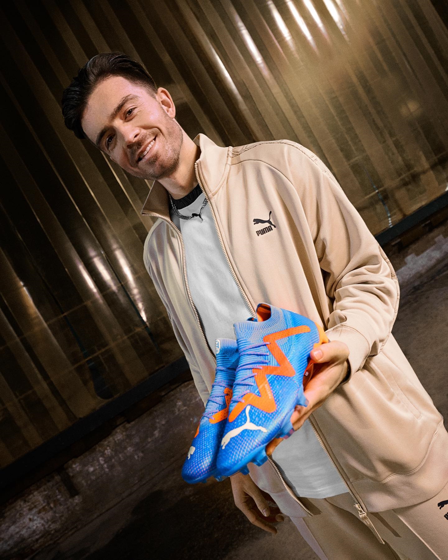 Grealish recently signed the biggest boot deal in British football history with Puma