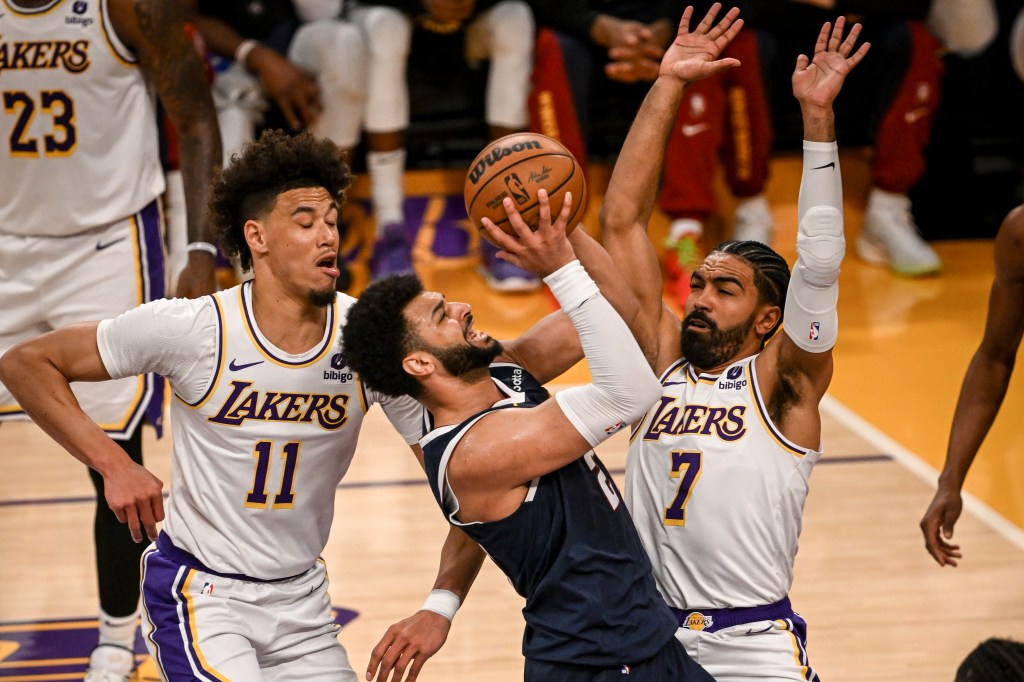 Sluggish Nuggets dominated by energized Lakers in Game 4