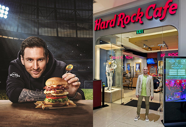 New Filipino dishes, Messi's burger: Hard Rock Philippines introduces new menu, band, merchandise | Philstar.com